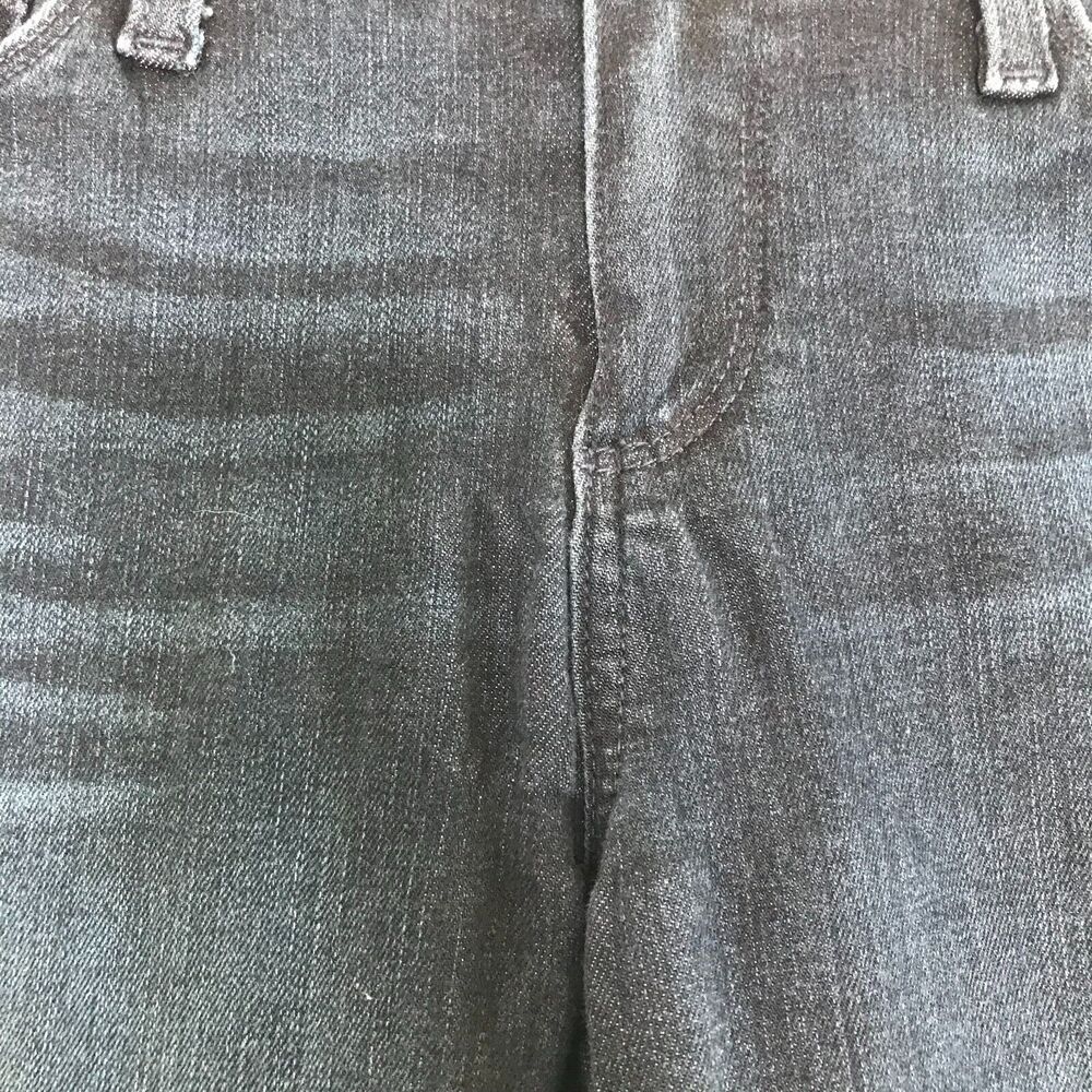 Paige Skyline Skinny Womens 27 Luella Dark Wash Mid Rise Pockets Stretch - Picture 13 of 14